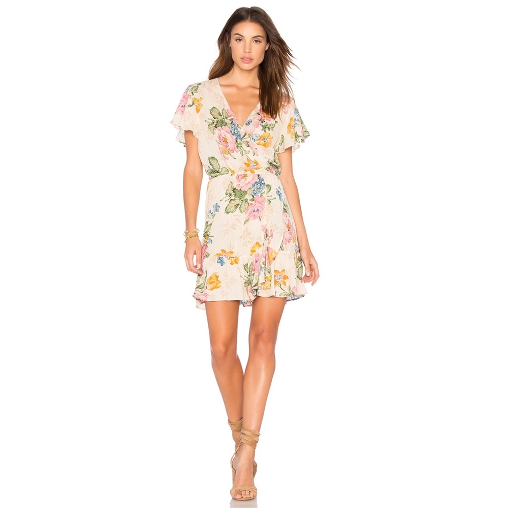 *DONATED* REVOLVE Auguste Floral Wrap Dress